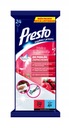 PRESTO CLEAN - САЛФЕТКИ ДЛЯ ПОЛА МАЛИНОВЫЕ 24 шт.