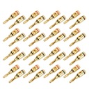 32 PCS GLOSNIKOWE WTYKI BANANE POZLACANY STOP ALUMINIUM OUVERT SEphoto 10