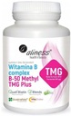 2x Aliness Vitamín B-50 Komplex METYLO B12,B3 B1 Základná zložka komplex vitamínov B