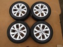 4 PIEZAS LLANTAS RUEDAS 16 RENAULT SCENIC FLUENCE MEGANE 3 IV 4 NEUMÁTICOS 205/55 7,5 MM 