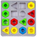 Образовательная настольная игра-головоломка «Сопоставь фигуры и цвета»