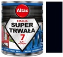 ALTAX ЭМАЛЬ SUPER DURABLE 7 ЛЕТ ЗАЩИТЫ МЕТАЛЛА И ДЕРЕВА МАТОВЫЙ ЧЕРНЫЙ 0,75л