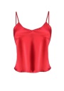 Karen Satin Top M (38) красный