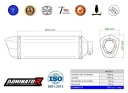 450 MT 2024 - 2025 (EURO 5+) COMPLETE SYSTEM COLLECTOR EXHAUST MUFFLER HP6  photo 6