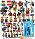 МОЮЩИЕСЯ ВРЕМЕННЫЕ ТАТУ ДЛЯ ДЕТЕЙ ОРИГИНАЛЬНЫЕ УЗОРЫ LEGO CITY