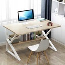 BIURKO KOMPUTEROWE BIUROWE Z PÓŁKĄ POD LAPTOP TABLET 80 x 40 cm