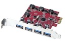 Kontroler PCI-E do 4XUSB 3.0 EAN (GTIN) 5902232826937