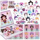 МАГНИТНАЯ ОБРАЗОВАТЕЛЬНАЯ ПАЗЛ-пазл ОДЕВАНИЕ КУКЛЫ СООТВЕТСТВИЕ