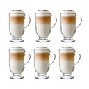 Стаканы для латте, набор из 6 стеклянных кружек Altom Design Werona, 310 мл