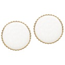 Тарелка для пасты Обеденные тарелки с золотом