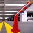 СТІЙКА ПОТОКОВИЙ WYGRODZENIOWY UCHYLNY PACHOLEK ВІДБЛИСКУЮЧИЙ ПОПЕРЕДЖУВАЛЬНИЙ 75CM  (17599061111) фото min 7