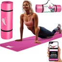 ТОЛСТЫЙ ГИМНАСТИЧЕСКИЙ КОВРИК ДЛЯ ФИТНЕС-УПРАЖНЕНИЙ ДЛЯ ЙОГИ, КОВРИК из ПЕНЫ ДЛЯ ЗАЛ