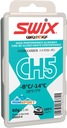 Лыжный воск CH5X Бирюзовый 60г SWIX (-8*C/-14*C)