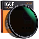 FILTR 52mm KF X FADER SZARY REGULOWANY ND8-ND128