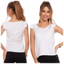 БЛУЗКА БЕЛАЯ ЖЕНСКАЯ, ХЛОПОК, БЕЗ РУКАВОВ, С РЮШАМИ, ЭЛЕГАНТНАЯ, ГЛАДКАЯ, MORAJ M