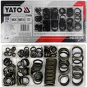 ПОДУШКИ YATO МЕТАЛЛ И РЕЗИНЫ, РАЗМЕРЫ РАЗМЕРОВ НАБОР 150 шт.