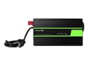 Przetwornica samochodowa Green Cell zasilacz UPS 300W 600W Czysty sinus USB