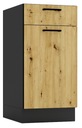 Кухонный шкаф на ножках с ящиком 40х50 АРТИСАН ДУБ