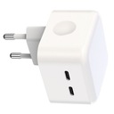 Быстрое зарядное устройство Type-C x 2, 35 Вт PD QC 3.0 Power Delivery для Apple iPhone