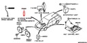 SENSOR VELOCÍMETROS CUADRO DE INSTRUMENTOS SUBARU 85082AE000 ORIGINAL 3-PIN 