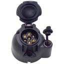 Розетка 50704028 ГРАНИТ 7-контактная 12 В