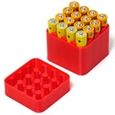 Органайзер для батареек, контейнер на 16 ААА LR03