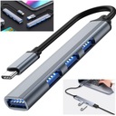 Адаптер-транстертор применить USB-C 3.1 OTG 4X USB-A