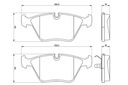 ZAPATAS DE FRENAPARA BOSCH PARA JAGUAR XJSC 5.3 