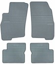 Серые резиновые коврики для: Alfa Romeo Mito