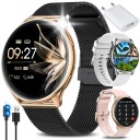 SMARTWATCH ЖЕНСКИЕ ЧАСЫ ДЛЯ ЖЕНЩИН AMOLED TALKS МЕНЮ МОНИТОРА АРТЕРИАЛЬНОГО ДАВЛЕНИЯ PL