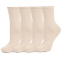 Ponožky dámske bavlnené hladké ecru poľské active Forte 58 Marilyn EAN (GTIN) 5905168008439