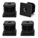 ЗАГЛУШКА-ВСТАВКА С РЕЗЬБОЙ М8 ПРОФИЛЬ 25х25 4ШТ.