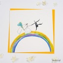 Свадебная открытка ILUSTRIS – радуга