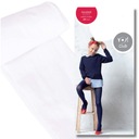 КОЛГОТКИ БЕЛЫЕ ИЗ МИКРОФИБРЫ 104-110 YOCLUB