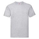 T-SHIRT KOSZULKA FRUIT OF THE LOOM heath. grey M