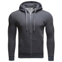 BL08, XXL, ОДНКАЯ ТОЛСТОВКА НА МОЛНИИ С КАПЮШОНОМ