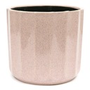 РОЗОВЫЙ КЕРАМИЧЕСКИЙ ЦВЕТОЧНЫЙ ВАЗ 17x18 С ДЕКОРАТИВНОЙ КРЫШКОЙ