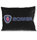Подушка SCANIA 60х40см УЗОРЫ Подарок ДОБАВИТЬ ИМЯ