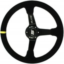 СЛАЙД СПОРТИВНЫЙ РУЛЬ АЛЮМИНИЕВАЯ ЗАМША ЧЕРНЫЙ ЖЕЛТЫЙ НАБА ПОЛОСКА BMW E46