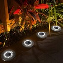 12x LAMPA SOLARNA LED OGRODOWA DYSK SOLARNE LAMPKI WBIJANE NAJAZDOWE 16LED Stan opakowania oryginalne