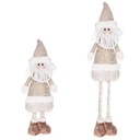 ПОДАРОЧНАЯ ФИГУРКА Эльф Санта-Клаус ТЕЛЕСКОПИЧЕСКИЕ НА НОЖКАХ 80 см XXL