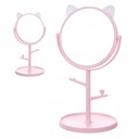 ЗЕРКАЛО ДЛЯ МАКИЯЖА РОЗЫ КОШКА КОТЯНЫЕ УШИ