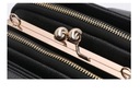 Dámska kabelka cez rameno čierna mini kabelka s retiazkou retiazka EAN (GTIN) 5907570809123