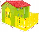 Detský domček s terasou Mochtoys plastový 12 m ABIKO Kód výrobcu 5906076404740