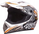 JUEGO CASCO CROSSOWY LEKKI ENDURO BMX QUAD M +GOGLE+REKAWICE 