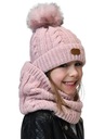 Детская шапка с утеплителем и флисом, польский комплект