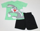 Komplet BUGS t-shirt spodenki 110 cm 4-5 lat Wiek dziecka 4 lata +