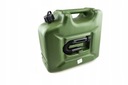 ПЛАСТИКОВАЯ КАННИСТРА ДЛЯ ТОПЛИВА, МАСЛА 10Л + ВЕСЕЛАЯ