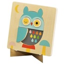 Petit Collage: drevené puzzle sova Little Owl Kód výrobcu 1892