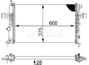 RADIATEUR OPEL ASTRA F/G 1,6-1,8 98-photo 9